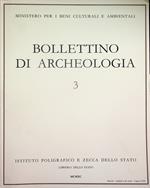 Bollettino di archeologia: 3 (1990)