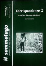 Corrispondenze 2: scritti per il Premio Aldo Gorfer: seconda edizione