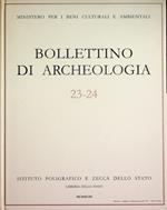 Bollettino di archeologia: 23-24 (1993)