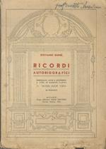 Ricordi autobiografici: riduzione, note e appendice a cura di Giuseppe Parisi