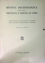 Rivista archeologica dell'antica provincia e diocesi di Como: Fasc. N. 160 - A. 1978