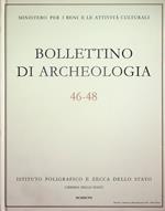 Bollettino di archeologia: 46-48 (1997)