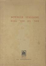 Novelle italiane dal '300 al '500