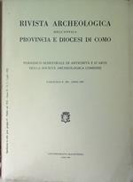 Rivista archeologica dell'antica provincia e diocesi di Como: Fasc. N. 169 - A. 1987