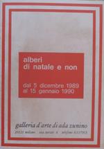 Alberi di Natale e non: dal 5 dicembre 1989 al 15 gennaio 1990