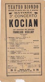 Teatro Biondo: Kocian