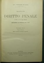 Trattato di diritto penale italiano secondo il codice del 1930 - Vol. IX