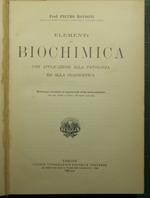 Elementi di biochimica con applicazioni alla patologia ed alla diagnostica