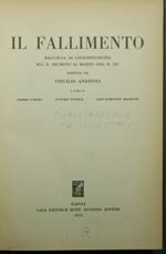 Il fallimento - Raccolta di giurisprudenza sul R. Decreto 16 marzo 1942, n. 267