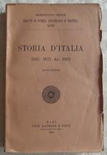 Storia D'Italia Dal 1871 Al 1915