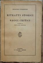 Ritratti Storici E Saggi Critici Raccolti Da Giovanni Gentile