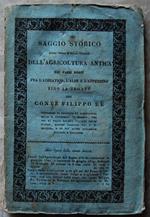 Saggio Storico Sullo Stato E Sulle Vicende Dell'Agricoltura Antica Dei Paesi Posti Fra L'Adriatico, L'Alpe E L'Appennino Sino Al Tronto