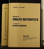 Elementi di Analisi Matematica e Complementi di Algebra Moderna