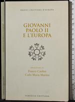 Giovanni Paolo II e l'europa