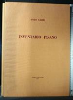 Inventario Pisano Prefazione Fortunato Bellonzi Esemplare N. 155