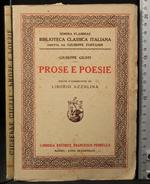 Prose e poesie