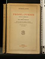 Prose e Poesie