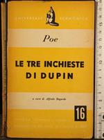 Le tre inchieste di Dupin