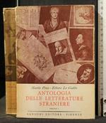 Antologia Delle Letterature Straniere Volume I