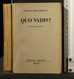 Quo Vadis? Vol 1