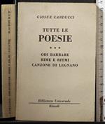 Tutte le poesie. Vol 3