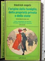 L' origine della famiglia, della proprietà privata e dello.