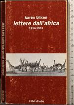 Lettere Dell'Africa. 1914-1931