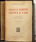 Saggi e scritti critici e vari. Vol 4