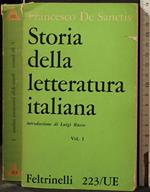 Storia Della Letteratura Italiana. Vol1
