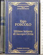 Ultime lettere di Jacopo Ortis