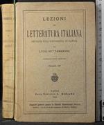 Lezioni di letteratura italiana Vol 3