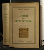 Antologia Della Critica Letteraria Volume 1