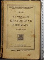 Le orazioni contro Eratostene e contro Nicomaco