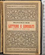 Lettere e consulti. Bacco in Toscana