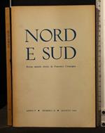 Nord e Sud Anno V, N 45 Agosto 1958