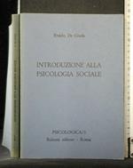 Introduzione Alla Psicologia Sociale