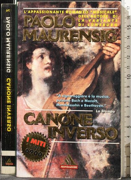 Canone Inverso - Paolo Maurensig - Libro Usato - Mondadori 