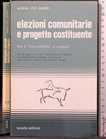 Elezioni comunitarie e progetto costituente