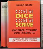 Così si dice così si scrive