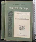 Triclinium. Antologia latina. Vol 1