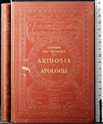 Aridosia - Apologia. Rime e lettere