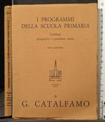 I programmi della scuola primaria