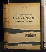 Nuovissimi Temi Manzoniani Svolti per Voi