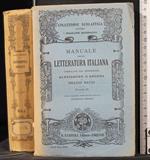 Manuale della letteratura italiana. Vol 3