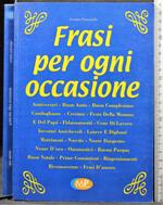 Frasi per ogni occasione II