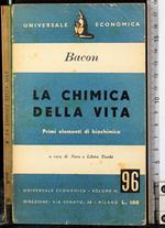 La chimica della vita