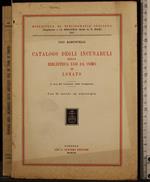 Catalogo degli incunabuli della biblioteca Ugo da Como