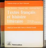 Textes francais et hiostoirie litteraire