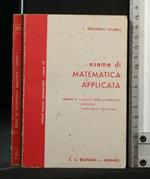 Esame di Matematica Applicata Vol. 1