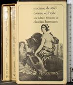 Madame de Stael Corinne ou l'Italie. 2 vol